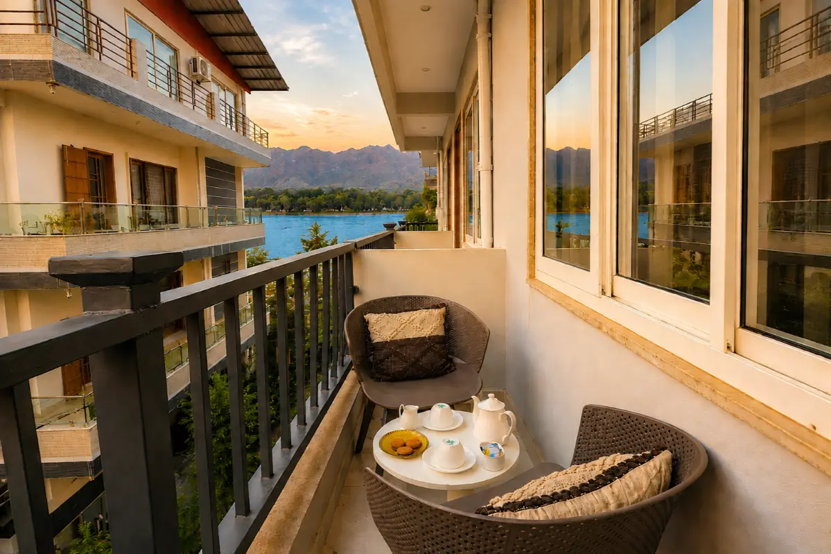 Premium Ganga View Rooms in Rishikesh at The Neeraj Ganga Paradise